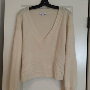 Intermix 100% Cashmere Vneck sweater